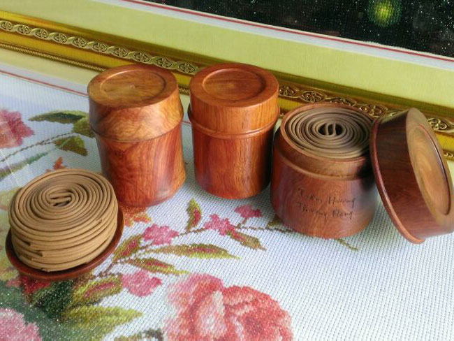 Bộ sản phẩm nhang trầm tròn