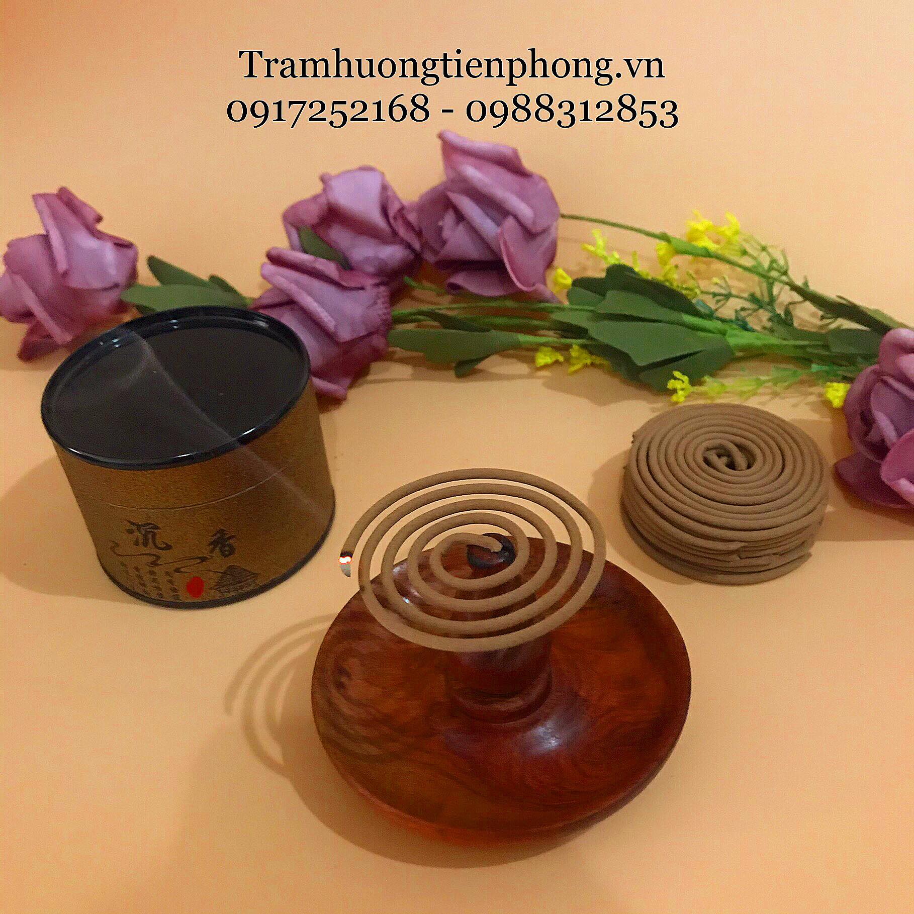 Nhang Vòng Trầm Hương 2h - Thượng Hạng