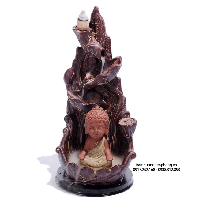 Thác Khói Như Lai Tọa Hồ Sen