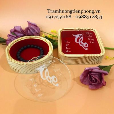 Hộp Đựng Chuỗi Tay Gỗ Trắng