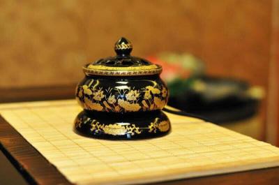 Lò Xông Trầm Sen Đen Nhỏ