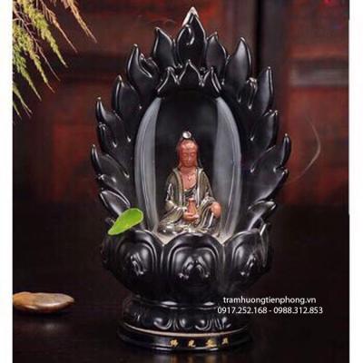 Thác Khói Quan Âm Tọa Đài Sen