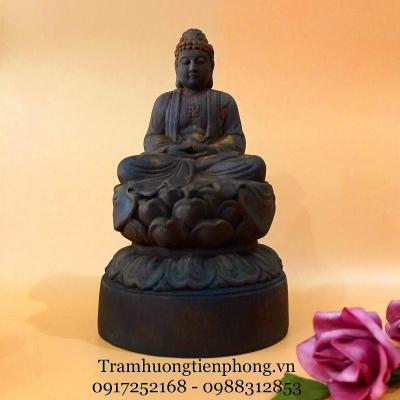 Tượng Phật Như Lai Gỗ Trầm Hương MS1