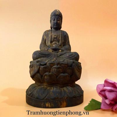 Tượng Phật Như Lai Gỗ Trầm Hương MS2