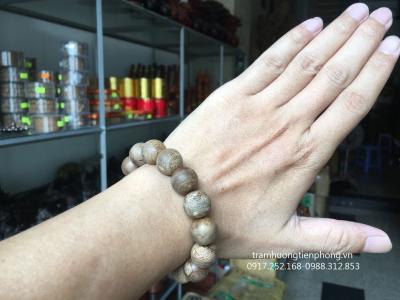 Vòng Trầm HươngTự Nhiên Việt Nam 14mm