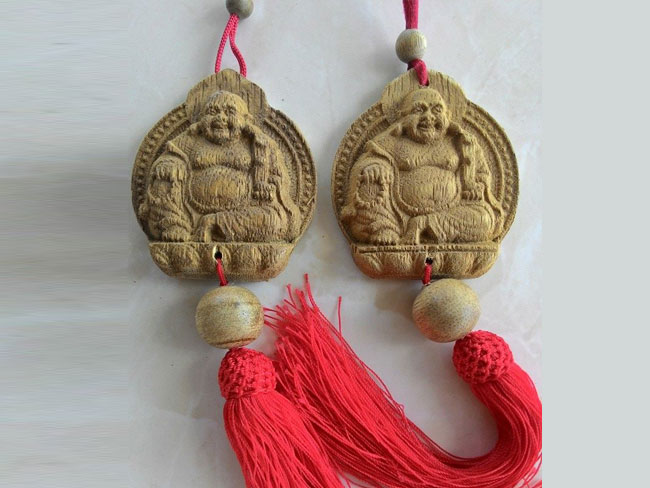 Tượng phật trầm hương móc khóa